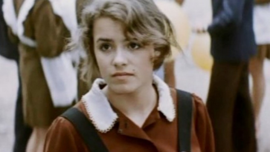 Елена Цыплакова в роли Зоси в к/ф "Школьный вальс", 1977-й