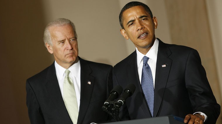 Джо Байден был вице-президентом Барака Обамы.